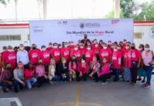 Reconoce el alcalde Carlos Peña Ortiz a la mujer rural en su día.