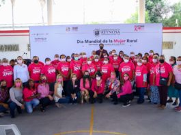 Reconoce el alcalde Carlos Peña Ortiz a la mujer rural en su día.