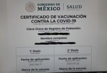 Cartilla de vacunación Covid es gratuita
