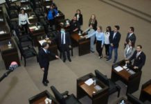 Morena abandona sesión del Congreso de Tamaulipas