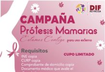 DIF Reynosa realiza campaña de Prótesis Mamarias