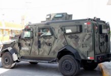 Ejército rinde informe mensual de operaciones