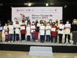 Realizan Ayuntamiento y DIF Primer Torneo de Ajedrez