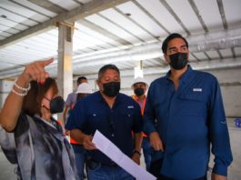 Verificó Carlos Peña ampliación de edificio del Archivo Municipal