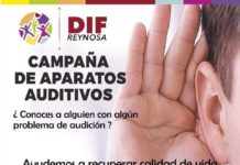 DIF Reynosa invita a registrarse a la campaña de aparatos auditivos