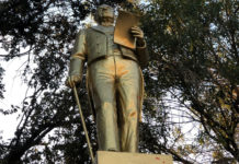 Limpiará municipio estatua vandalizada por feministas