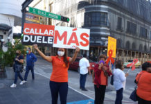 Exhortan a las mujeres a no callarse cuando están sufriendo maltrato