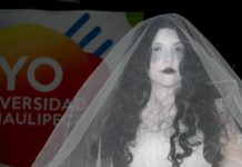 La dama de blanco que aparece en “La Sierrita”