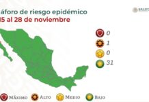 Tamaulipas seguirá en color ‘verde’