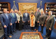 Realiza Gobernador gira de trabajo en Washington para fortalecer relaciones bilaterales