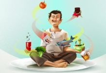 Mordidas de felicidad; alimentación saludable