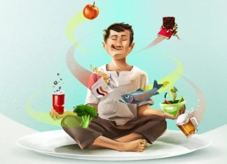 Mordidas de felicidad; alimentación saludable