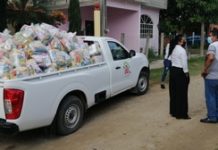 Arranca la distribución de apoyos alimentarios entre sectores vulnerables