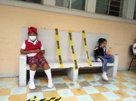 Alumnos de la Mariano Matamoros regresaron hoy a clases presenciales