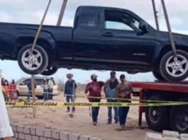 Entierran a hombre dentro de su camioneta; esa fue su última voluntad