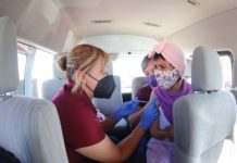 Vacunan a menores de 5 a 11 años de edad en Nuevo Laredo