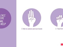 TikTok: rescatan a una menor después de que usara un gesto viral para pedir auxilio