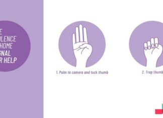 TikTok: rescatan a una menor después de que usara un gesto viral para pedir auxilio