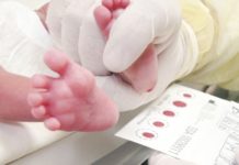 Por ley prueba de tamizaje a recién nacidos