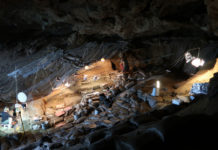 Encuentran en una cueva sudafricana un primitivo lecho humano de hace al menos 40.000 años