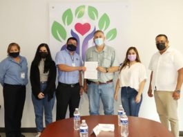 Firma DIF Reynosa convenio con Transpais