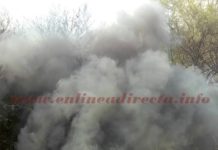 Bomberos sofocan incendio en vivienda abandonada