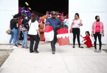 En esta temporada decembrina DIF Tamaulipas compra piñatas más de 3 mil piñatas a mujeres de comunidades rurales
