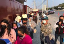 Saturan rezagados módulo de vacunación Covid-19.