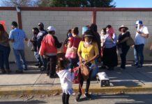 Se extravía niña por 30 minutos en jornada de vacunación Covid-19.