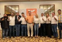 Arturo Diez y Carlos Zertuche nombran delegados de enlace de MC en la zona sur