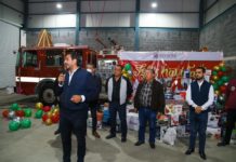Celebra Presidente Municipal Carlos Peña Ortiz, a los héroes anónimos de Protección Civil y Bomberos.