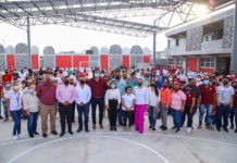 Trabaja Presidente Municipal Carlos Peña Ortiz de la mano de Gobierno Federal, en apoyo a educación.