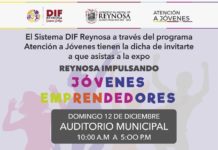 Realizará DIF Reynosa Expo Jóvenes Emprendedores