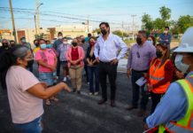 Continúa la transformación de Reynosa, Presidente Municipal Carlos Peña Ortiz, verifica obras en proceso