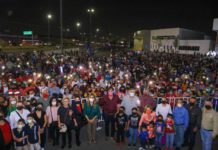 Viven miles de familias de Reynosa la magia del Desfile y Festival Navideño Reynosa 2021.