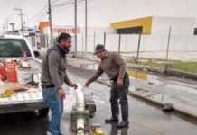 Trabaja COMAPA de Reynosa en solución de fugas de agua potable