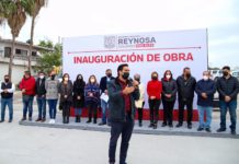 Reconocen ciudadanos transformación de Reynosa con pavimentación hidráulica