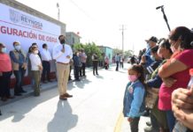 Entrega Presidente Municipal Carlos Peña Ortiz obra por más de 10 millones de pesos en colonia 1º de mayo