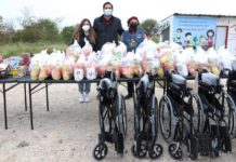 Entregan Ayuntamiento y DIF Reynosa apoyos a Núcleo Solidario de Discapacitados