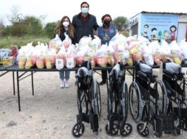 Entregan Ayuntamiento y DIF Reynosa apoyos a Núcleo Solidario de Discapacitados