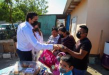 Celebra Presidente Municipal Carlos Peña Ortiz, Día de Reyes con familias de Reynosa.