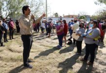 Acompañan dependencias municipales, Sistema DIF y COMAPA, al Presidente en recorrido por colonias