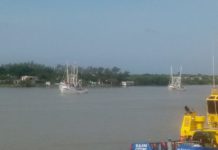 Cerrado el puerto de Tampico a todo tipo de navegación