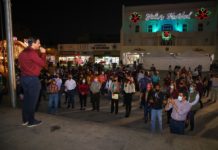Apaga Carlos Peña Ortiz Pino Navideño para concluir fiestas en Reynosa
