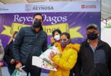 Continúa recorrido del Presidente Municipal Carlos Peña Ortiz por áreas ejidales de Reynosa