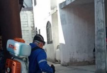 Refuerzan filtros sanitarios y acciones de desinfección ante aumento de contagios COVID-19