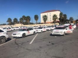 Desinfectan más de 2 mil 500 taxis en Matamoros