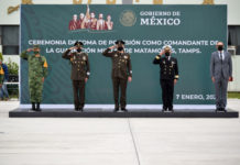 Se registran cambios en mandos altos de la Guarnición Militar en Matamoros