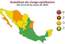 Tamaulipas pasa a color naranja por aumento de contagios