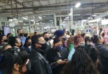 Paro de labores en Robertshaw por falta de bono